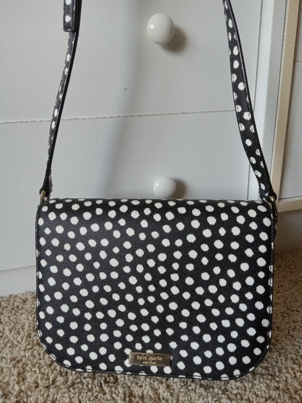 Kate Spade New York Carsen Musical Dot Cross-Body HandBag Purse
